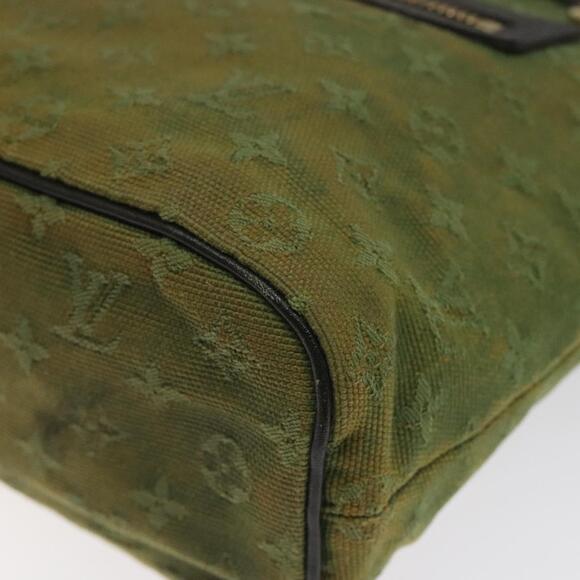 LOUIS VUITTON Monogram Mini Lucille PM Hand Bag Tst Khaki M92682 - Picture 9 of 16